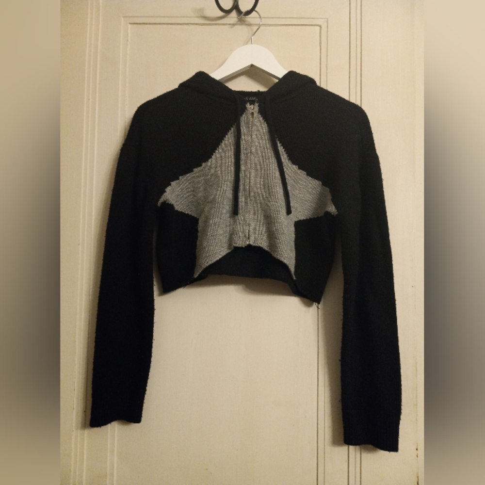 Social Collision Black and Gray Star Jacket